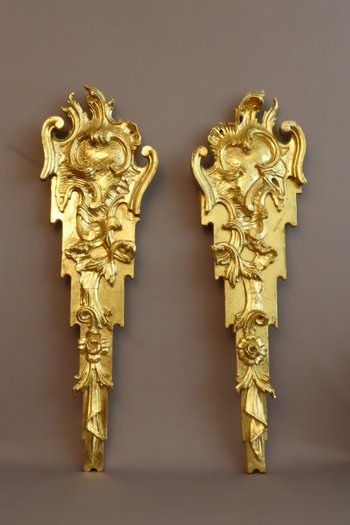  Pair Of Large Venetian Ornaments Early Eighteenth