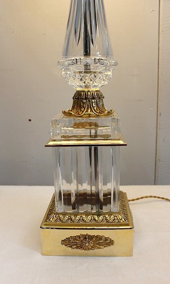 Cut crystal lamp, Restoration taste – 1940