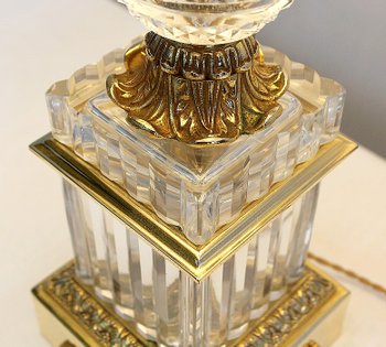 Cut crystal lamp, Restoration taste – 1940