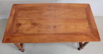 Rectangular Table in Solid Cherry - Late 18th Century