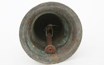 Cloche de marine en bronze  XIXème siècle 