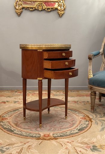 Louis XVI Mahogany Salon Table Circa 1780