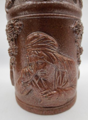 Two Tobacco Pots, Beauvaisis 19th Century.