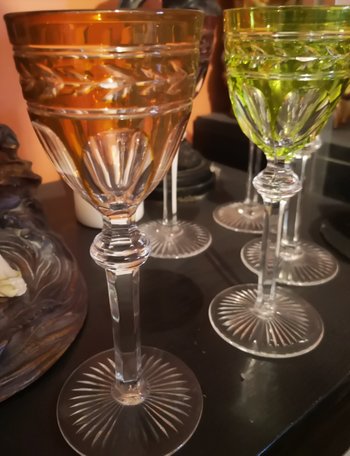 6 Roehmer Baccarat glasses model Jonzac