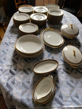 Service de table 47 assiettes, Limoges