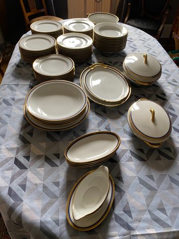 Service de table 47 assiettes, Limoges