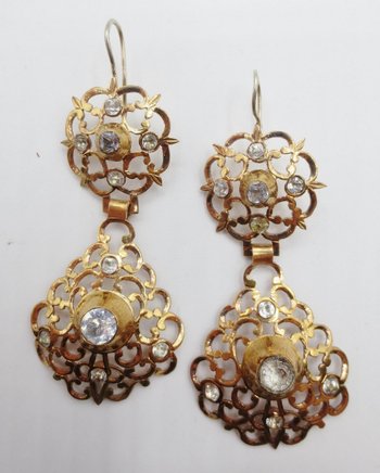 Normandy Earrings, 19th Century.