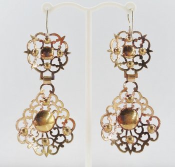 Normandy Earrings, 19th Century.