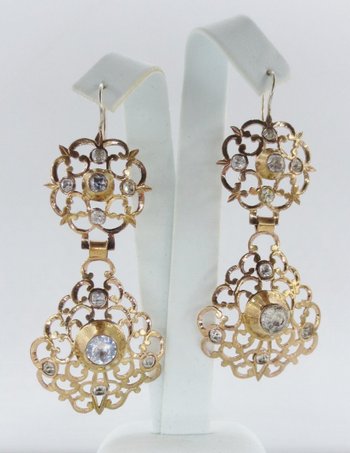 Normandy Earrings, 19th Century.