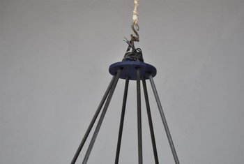 Vintage 1990s Design Chandelier with 12 Lights