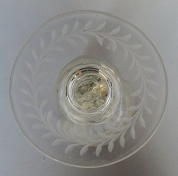 Verre à Jambe Bohème, Milieu Du XVIIIe Siècle.