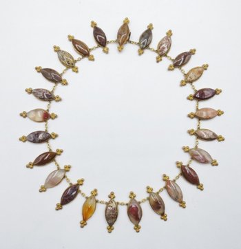 Necklace from the Restoration period.