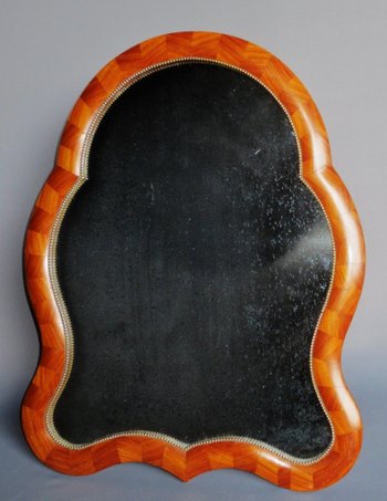 Rosewood Table Mirror.