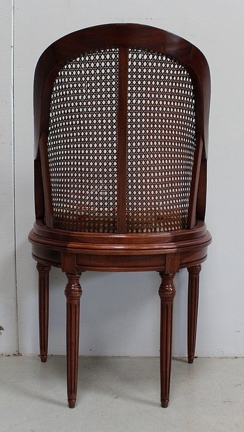 Suite of Mahogany Armchairs, Louis XVI Style - Early 20th Century