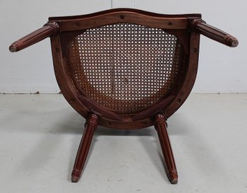 Suite of Mahogany Armchairs, Louis XVI Style - Early 20th Century