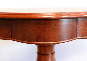 Small Mahogany Violin Pedestal Table - 2nd half of the 19th century