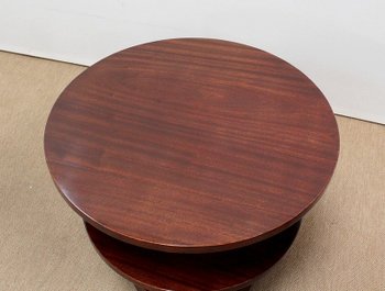 Solid Mahogany Coffee Table, Art Deco – 1930s