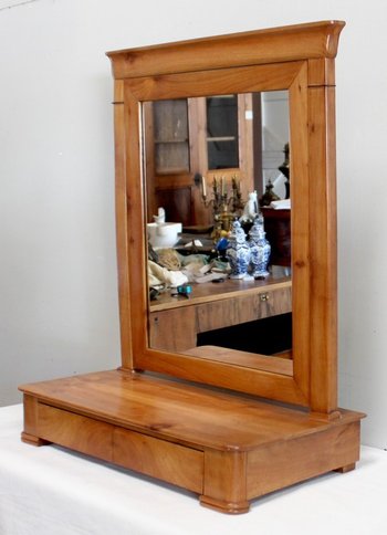 Commode Psyche in Solid Cherry, Restoration Period - 1st Half of the 19th Century