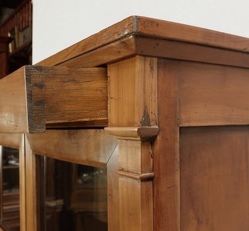 Property Showcase Chest of Drawers in Solid Cherry, Empire Period - Early 19th Century