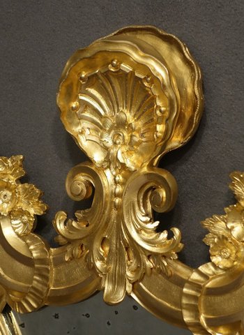 Pair Of Large Louis XIV Sconces, XIXth