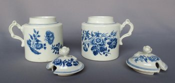 Porcelaines De Caughley XVIIIe Siècle.