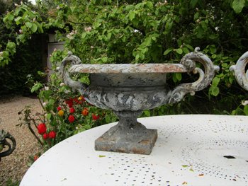 Paire de vasques de jardin