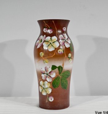 Fine Porcelain Vase, Art Nouveau - 1900