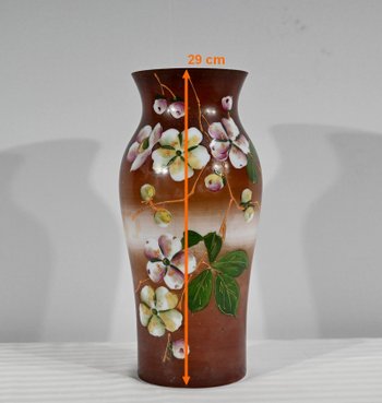 Fine Porcelain Vase, Art Nouveau - 1900