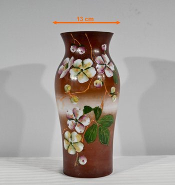 Fine Porcelain Vase, Art Nouveau - 1900