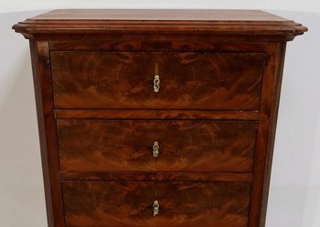 Narrow Mahogany Semainier - Late 19th century