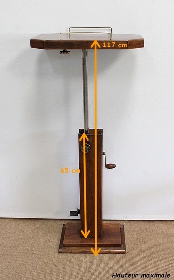 Lectern in solid walnut - 1940