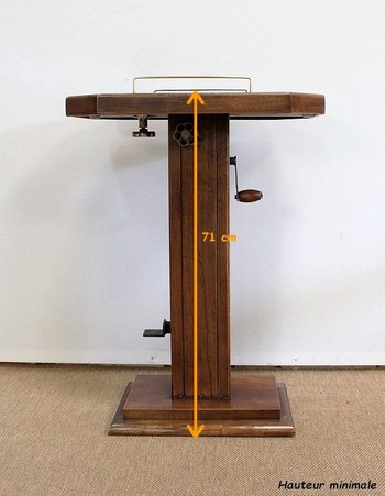 Lectern in solid walnut - 1940