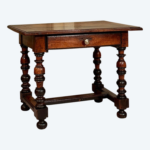 Middle Table In Walnut from Louis XIII period XVIIth century