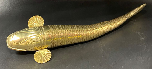 ARTICULATED BRASS FISH