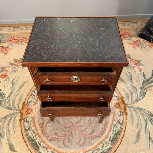 Petite Table Chiffonnière d'Epoque Louis XVI Vers 1780