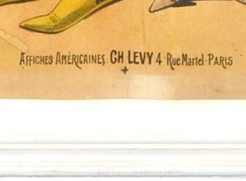 Amerikanisches Poster Ch Levy Mr And Mrs Blochouse Exzentrische Duettisten