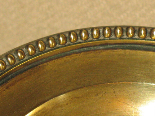 Pair of bronze cups in the Louis XVI style, 19th century Restoration period