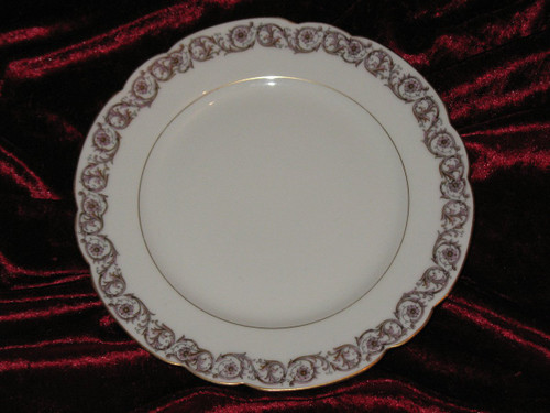 Part of a table service in porcelain of Paris, Louis XV decor, by Hache and Jullien in Vierzon