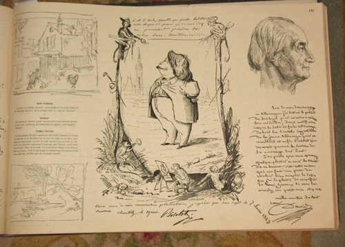 The autograph Book of autographs of personalities 210 pages 1st edition of 1864