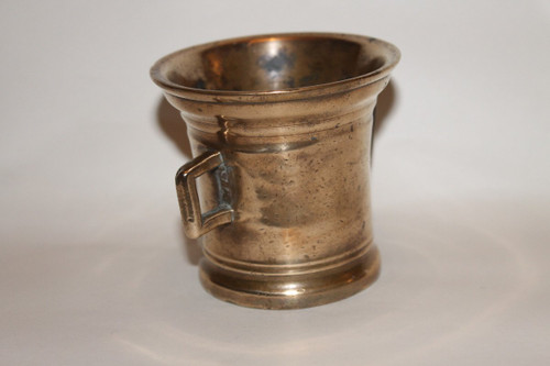 Small 17th century bronze ointment mortar