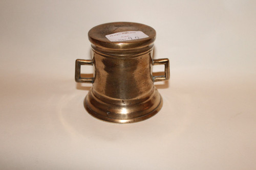 Small 17th century bronze ointment mortar