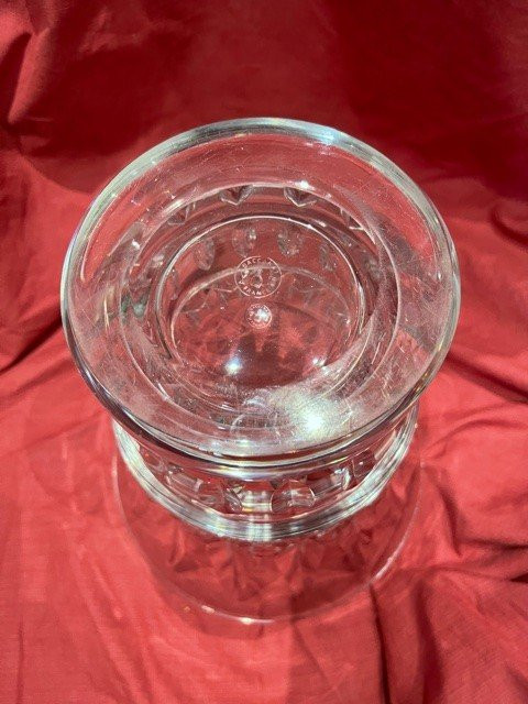 Imposing Baccarat Crystal Cut Vase