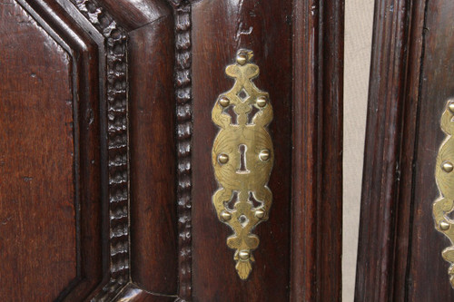 3 Saint Malo panel doors, 18th century Louis XIII style