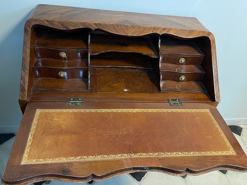 Dos d'âne Louis XV Desk In Rosewood