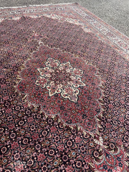 Bidjar Persian Rug 312 X 204 Cm Handknotted Wool In Iran Around 1980 Superb