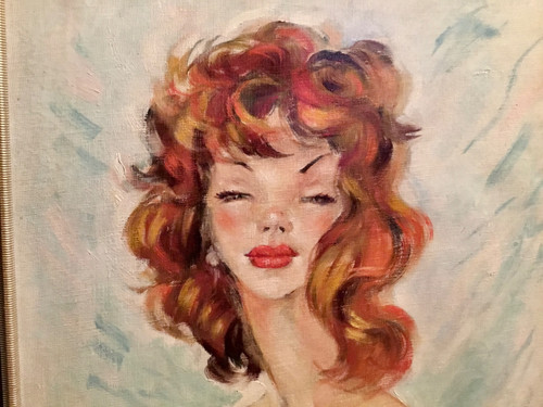 Table in the style of Domergue