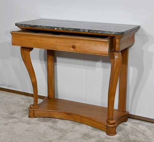 Petite Console de Propriété en Merisier, époque Louis Philippe – 1ère partie du XIXe