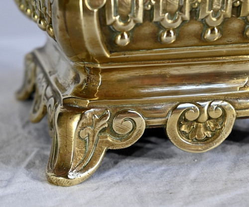 Cache Pot in Gilt Bronze - Late 19th Century