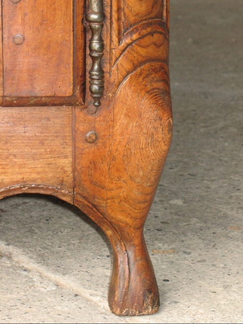 Regency period sideboard with 2 doors and 3 drawers Origin Saintonge 18th century