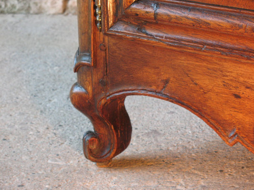 Credenza in rovere intagliato di epoca Regency (2 parti) del XVIII secolo